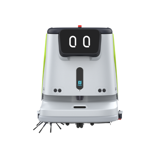 Pudu cleaning robot from AIClean working