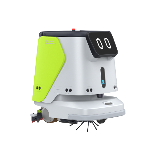 Pudu cleaning robot from AIClean working